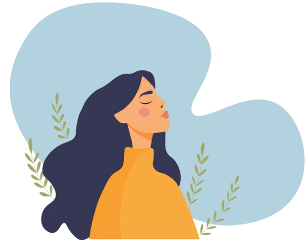 Personne inspirante dans un moment de bien-être